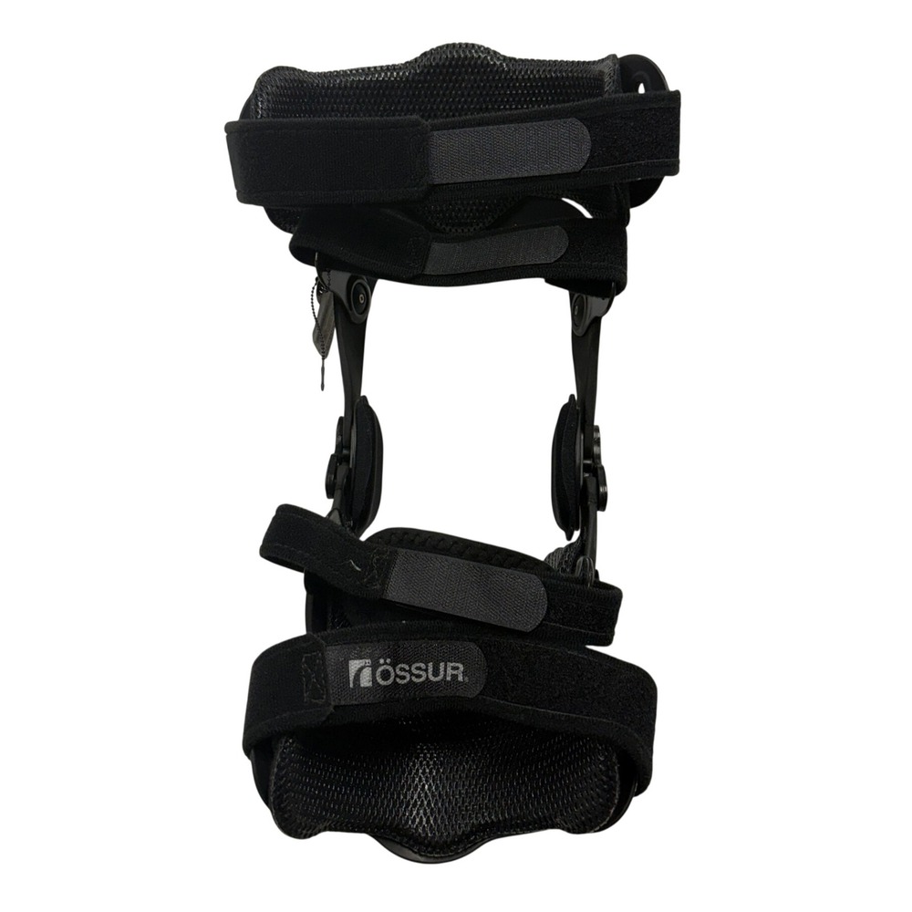 Ossur CTI Carbon Fiber Knee Brace Rigid Ligament Support Black Sports Med